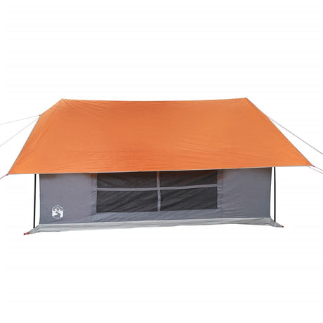 Tent 5-persoons waterdicht grijs en oranje - AllerleiShop