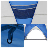 Partytent waterdicht azuurblauw