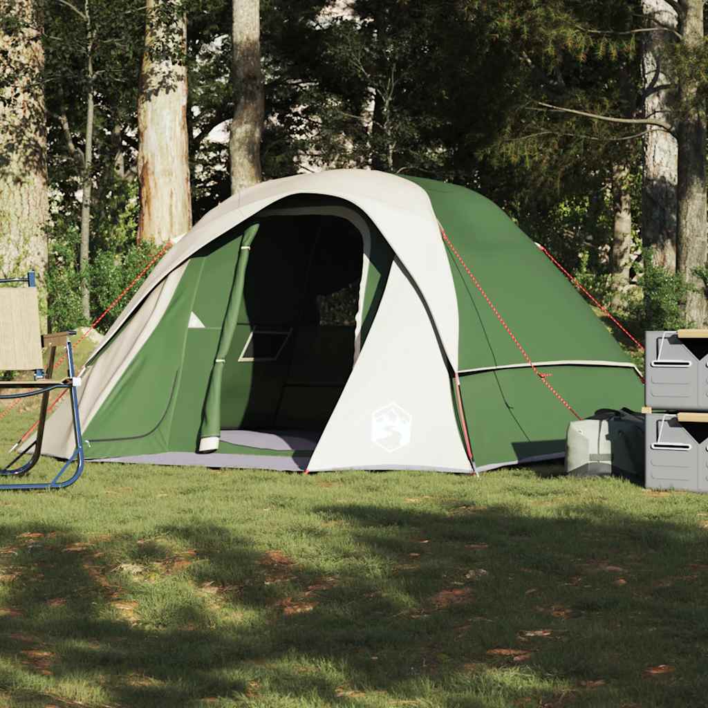 Tent 4-persoons waterdicht groen