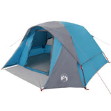 Tent 4-persoons waterdicht blauw