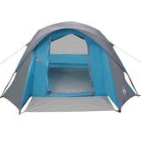 Tent 4-persoons waterdicht blauw