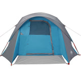 Tent 4-persoons waterdicht blauw