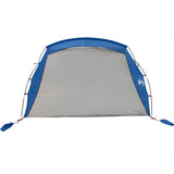 Strandtent 2-persoons waterdicht azuurblauw