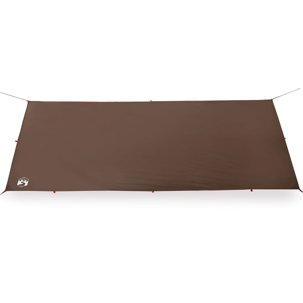 Kampeerluifel waterdicht 506x306 cm bruin - AllerleiShop