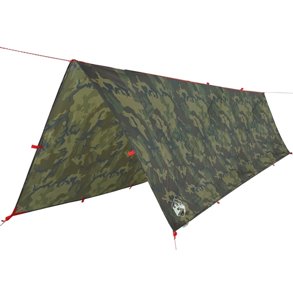 Kampeerluifel waterdicht 506x306 cm camouflage - AllerleiShop