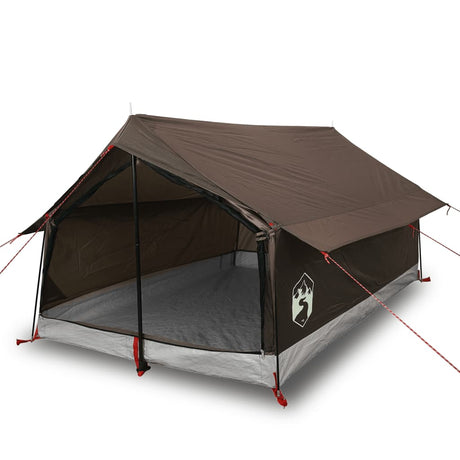 Tent 2-persoons waterdicht bruin - AllerleiShop