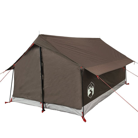 Tent 2-persoons waterdicht bruin - AllerleiShop