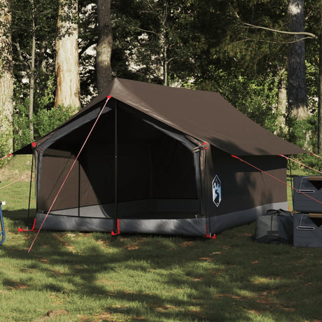 Tent 2-persoons waterdicht bruin - AllerleiShop