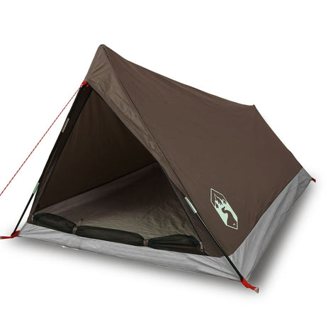 Tent 2-persoons waterdicht bruin - AllerleiShop