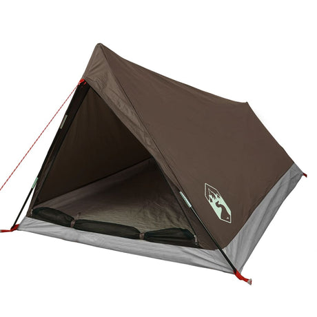 Tent 2-persoons waterdicht bruin - AllerleiShop