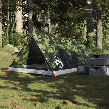 Tent 2-persoons waterdicht camouflage - AllerleiShop