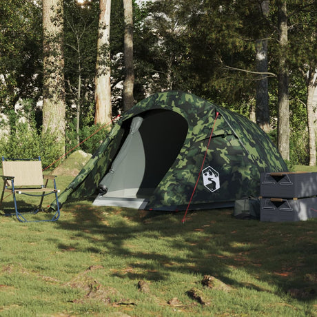 Tunneltent 3-persoons waterdicht camouflage - AllerleiShop