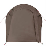 Tunneltent 2-persoons waterdicht bruin - AllerleiShop