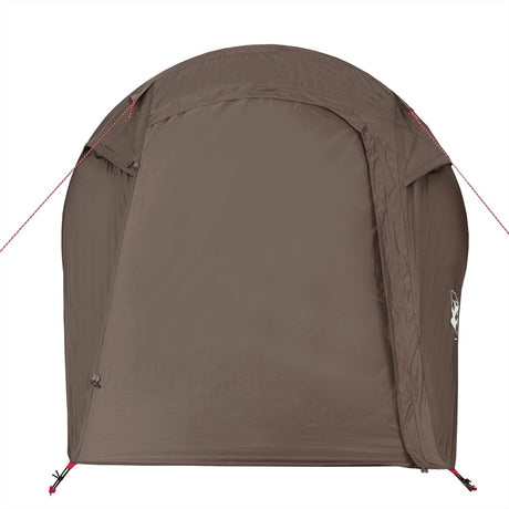 Tunneltent 2-persoons waterdicht bruin - AllerleiShop