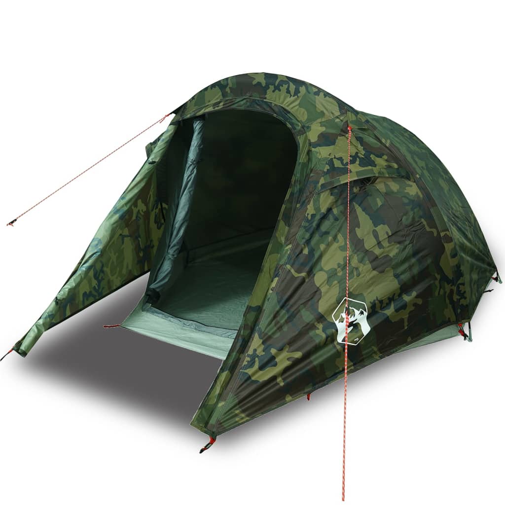 Tunneltent 2-persoons waterdicht camouflage - AllerleiShop