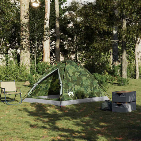 Koepeltent 2-persoons waterdicht camouflage - AllerleiShop