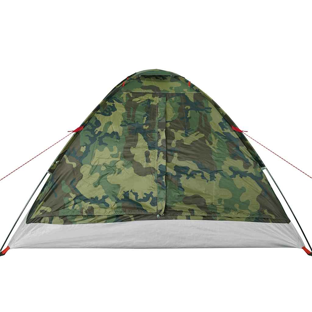 Koepeltent 4-persoons waterdicht camouflage - AllerleiShop