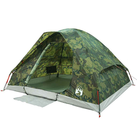 Koepeltent 2-persoons waterdicht camouflage - AllerleiShop