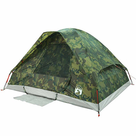 Koepeltent 2-persoons waterdicht camouflage - AllerleiShop