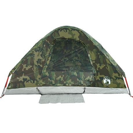 Koepeltent 4-persoons waterdicht camouflage - AllerleiShop