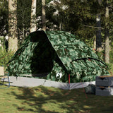 Koepeltent 4-persoons waterdicht camouflage - AllerleiShop