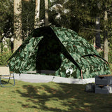 Koepeltent 6-persoons waterdicht camouflage - AllerleiShop