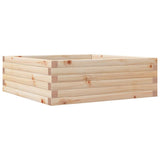 Plantenbak 70x70x23 cm massief grenenhout