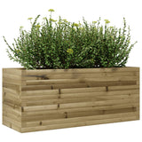 Plantenbak 110x40x45,5 cm geïmpregneerd grenenhout