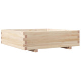 Plantenbak 90x90x26,5 cm massief grenenhout