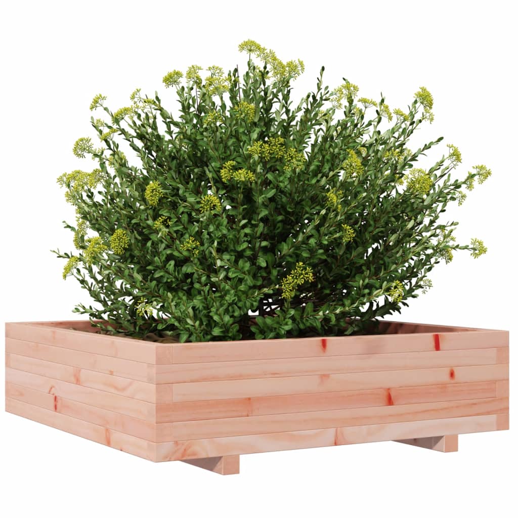 Plantenbak 90x90x26,5 cm massief douglashout