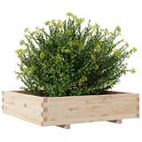 Plantenbak 100x100x26,5 cm massief grenenhout