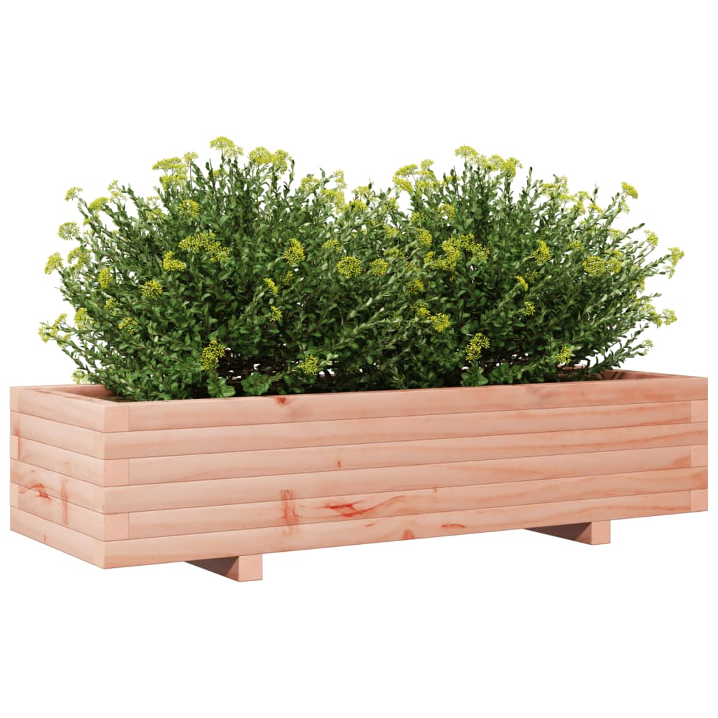 Plantenbak 110x40x26,5 cm massief douglashout