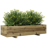 Plantenbak 110x40x26,5 cm geïmpregneerd grenenhout