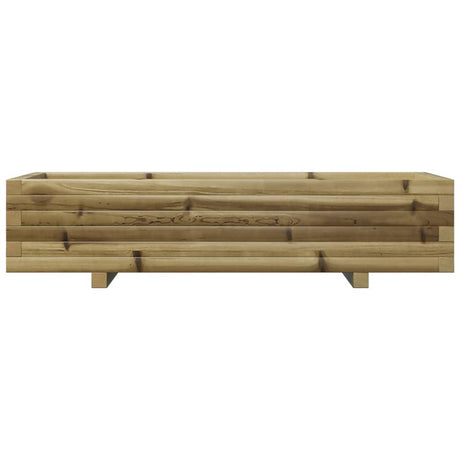 Plantenbak 110x40x26,5 cm geïmpregneerd grenenhout