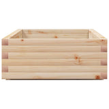 Plantenbak 110x60x26,5 cm massief grenenhout