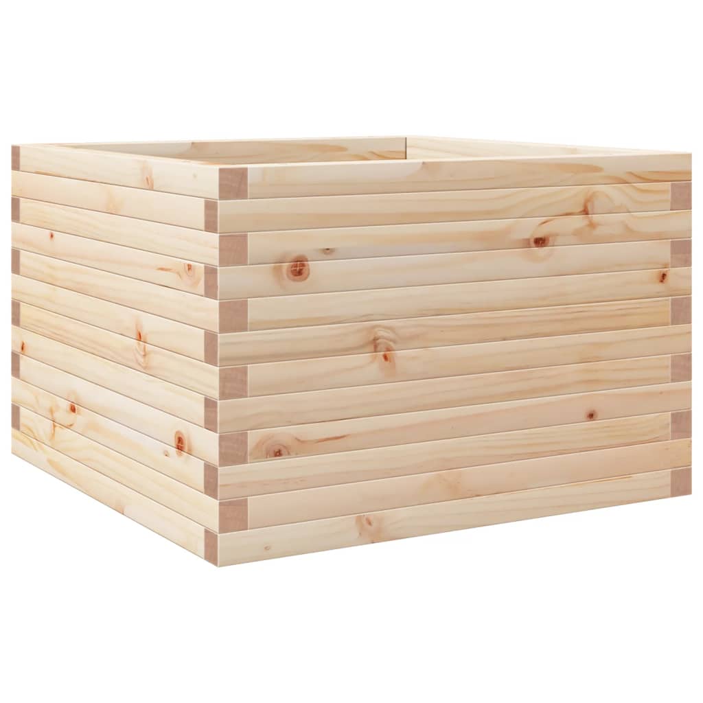 Plantenbak 70x70x46 cm massief grenenhout - AllerleiShop