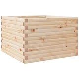 Plantenbak 70x70x46 cm massief grenenhout - AllerleiShop