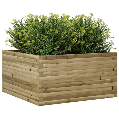 Plantenbak 90x90x46 cm geïmpregneerd grenenhout - AllerleiShop