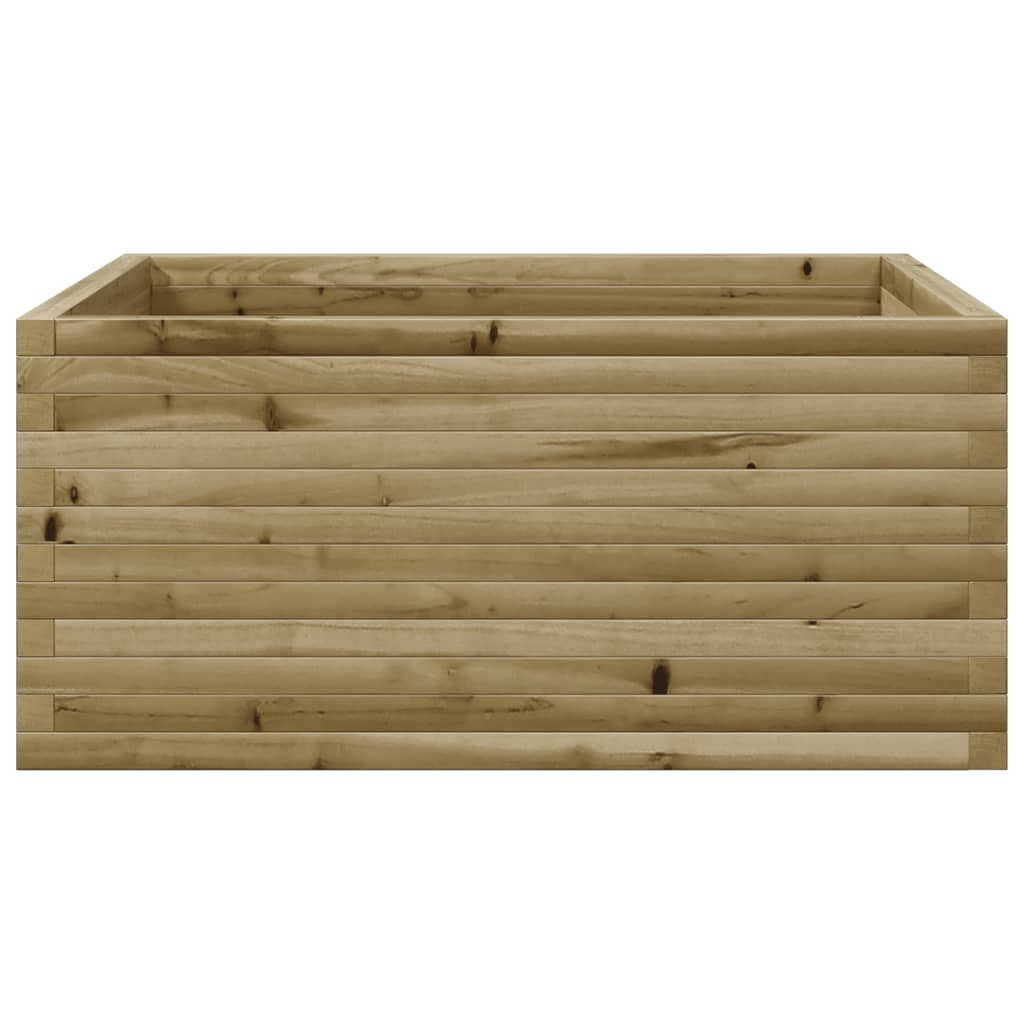 Plantenbak 100x100x46 cm geïmpregneerd grenenhout - AllerleiShop