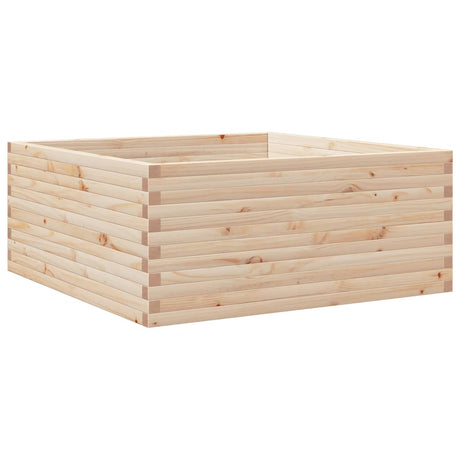 Plantenbak 110x110x46 cm massief grenenhout - AllerleiShop