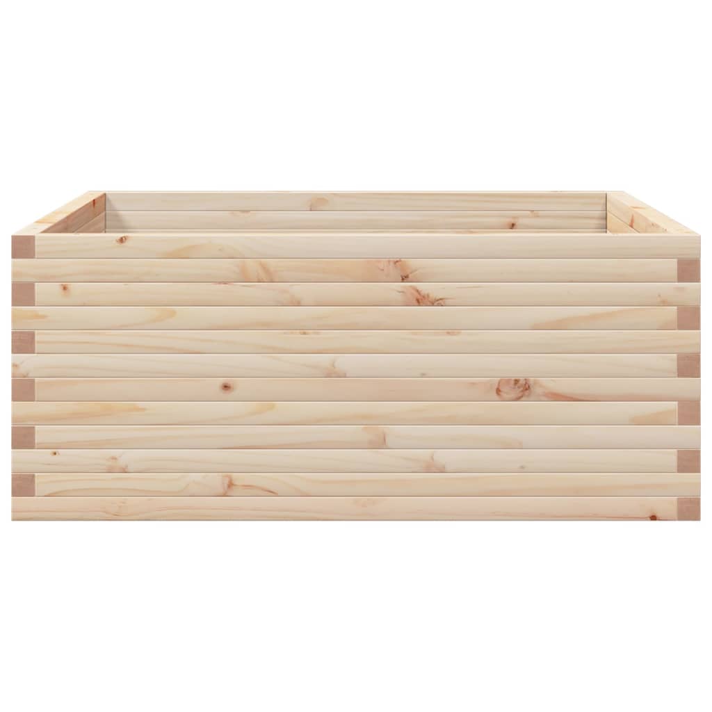 Plantenbak 110x110x46 cm massief grenenhout - AllerleiShop