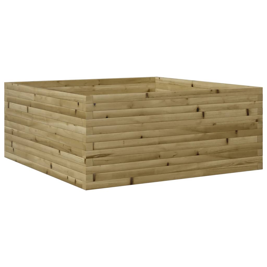 Plantenbak 110x110x46 cm geïmpregneerd grenenhout - AllerleiShop