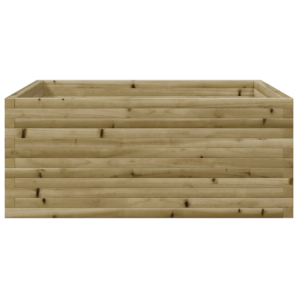 Plantenbak 110x110x46 cm geïmpregneerd grenenhout - AllerleiShop