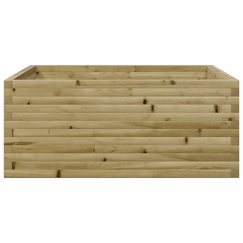 Plantenbak 110x110x46 cm geïmpregneerd grenenhout - AllerleiShop