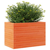 Plantenbak 70x40x46 cm massief grenenhout wasbruin - AllerleiShop