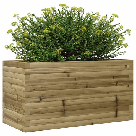 Plantenbak 90x40x46 cm geïmpregneerd grenenhout - AllerleiShop