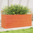 Plantenbak 110x40x46 cm massief grenenhout wasbruin - AllerleiShop