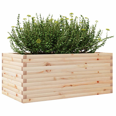 Plantenbak 110x60x46 cm massief grenenhout - AllerleiShop