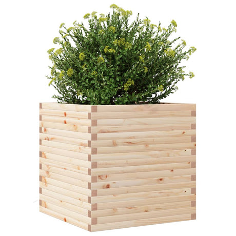 Plantenbak 70x70x68,5 cm massief grenenhout - AllerleiShop