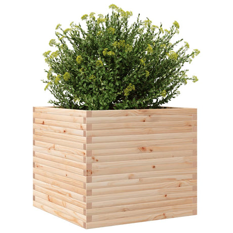 Plantenbak 80x80x68,5 cm massief grenenhout - AllerleiShop